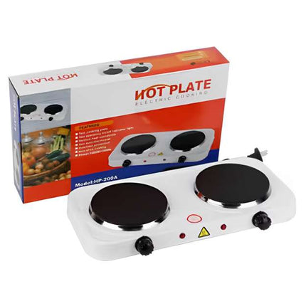 Plită electrica dublă - Un accesoriu pentru gatit intotdeauna convenabil!