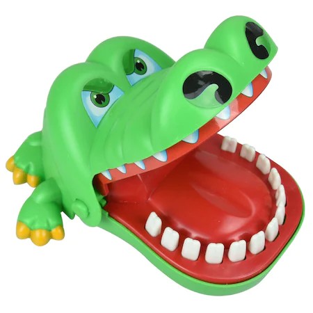 Jucarie crocodil dentist